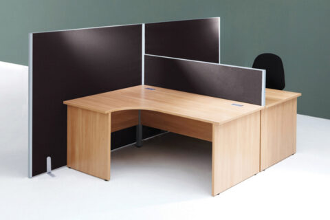 Office desk partitions