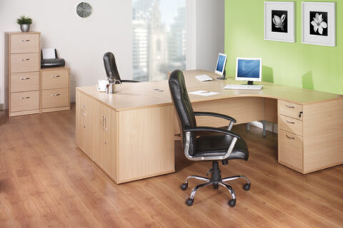 Office furniture and desk storage