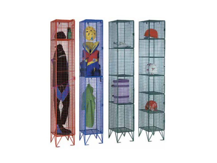 Economy mesh lockers