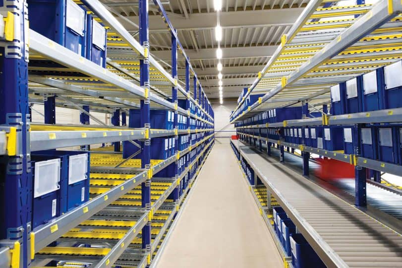 Carton live storage