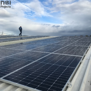NSI Projects solar panels installed